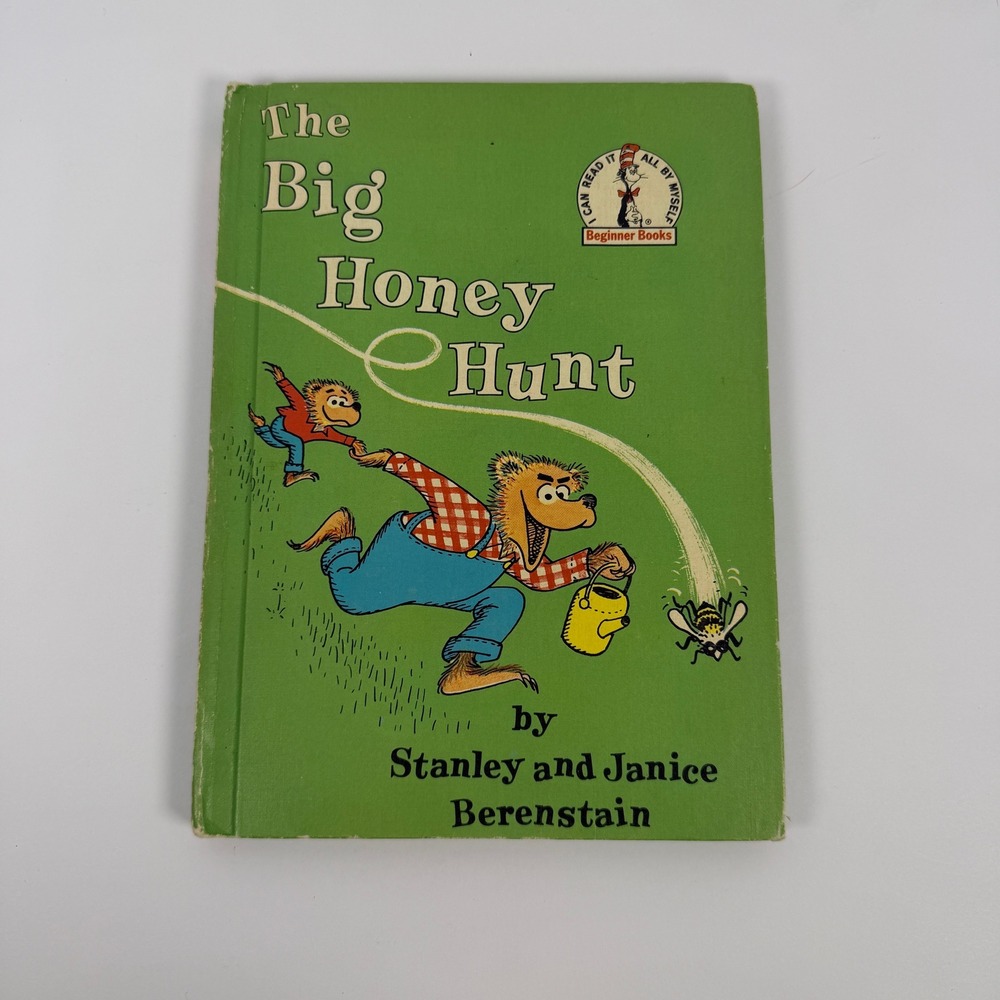 The Big Honey Hunt Berenstain Bears Hardcover‎ Beginner Books Vintage